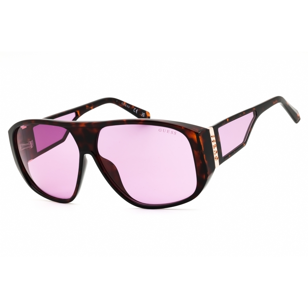 NWT Guess GU00135-52Y Dark Havana Oversized 61mm Sunglasses